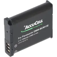 AccuCell DMW-BCM13 Akku von kompatibel für Panasonic DMW-BCM13E Akku 3,7V, Ladeschlussspannung max. 4,2 Volt