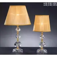 AEA Klassische Kristall Tischlampe Kristallkronleuchter Stilvolle Lampe