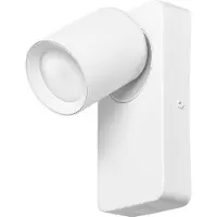 ORNO ADVITI MALTA Wandleuchte mit Schalter GU10 Aluminium Weiß