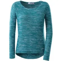 Witt Weiden Pullover in petrol-meliert | Gr.: 40