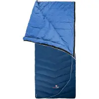 Grüezi Bag - Downwool Two In One Comfort 2.0 - Daunenschlafsack Gr bis 185 cm Körpergröße blau