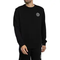 EA7 für Herren. 7X000455_AF12660 Sweatshirt Core schwarz (S), Lässig, Baumwolle
