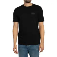 EA7 für Herren. 7M001487_AF17789 Logo Series T-shirt schwarz (XL), Lässig, Baumwolle, Kurzarm
