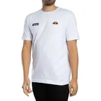 Ellesse T-Shirt "FLORAN TEE", Herren, Gr. S, weiß, Obermaterial: 100% Baumwolle, normal, Rundhals, Shirts T-Shirt, mit Rundhalsausschnitt, Kurzarm-Design, aus Baumwolle, normale Länge