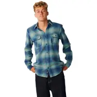 Rip Curl - Count Flannel Shirt - Hemd Gr XL blau