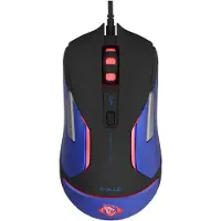 E-blue Auroza Gaming V2, Optisch, USB Typ-A, 5000 DPI, Schwarz