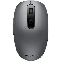 Canyon CNS-CMSW09DG, Optisch, RF Wireless + Bluetooth, 1600 DPI, Grau