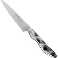 Global Gs-108/sc 12cm Utility Scalloped Blade Küchenmesser
