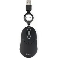 NGS SIN, Beidhändig, Optisch, USB Typ-A, 1000 DPI, Schwarz
