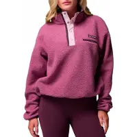 Columbia - Women's Helvetia II Cropped Half Snap Fleece - Fleecepullover Gr XL lila