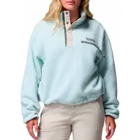 Columbia - Women's Helvetia II Cropped Half Snap Fleece - Fleecepullover Gr L grau