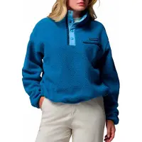 Columbia Damen Rollkragen o.RV lg.Arm Da Helvetia II Cropped Half Snap Fleece