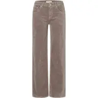 Gang Cordhose "94RIVER", Damen, Gr. 32, N-Gr, braun (light taupe), Cord, Obermaterial: 99% Baumwolle, 1% Elasthan, unifarben, straight fit lang, Hosen Cordhose, im Straight Fit, Low Rise