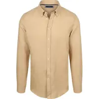 Steppin' Out Hemd Linen Cotton Beige - 3XL