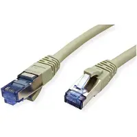 Value Patchkabel Cat.6A (Class EA) S/FTP (PiMF), LSOH, grau, 15 m