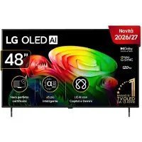 LG OLED AI OLED48B65LA, 121,9 cm (48"), 3840 x 2160 Pixel, OLED, Smart-TV, WLAN, Braun
