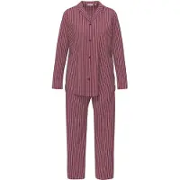 Seidensticker Schlafanzug "Damen Pyjama Set lang", Damen, Gr. 38, rot, Obermaterial: 100% Modal CMD., Homewear-Sets Schlafanzug