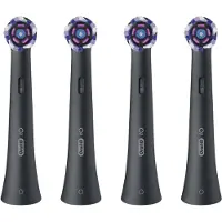 Oral-B iO Radiant White Ersatzkopf für Zahnbürste mit bleichenden Fasern Black 4 St.