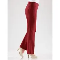 Cosma Funktionshose , Damen, Gr. 104, Langgrößen, rot, 97% Baumwolle, 3% Elasthan, unifarben, lang, Hosen Funktionshose