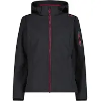 CMP Woman Jacket DET Hood antracite-amaranto (21UZ) 48