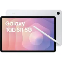 Samsung Galaxy Tab S11 5G (11"), 27,9 cm (11"), 2560 x 1600 Pixel, 512 GB, 12 GB, 3,3 GHz, Silber