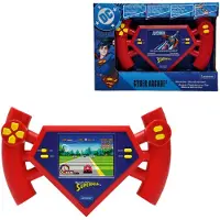 Lexibook Superman, Konsole Superman Cyber Arcade, kompakt und tragbar, 50 Spiele