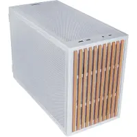Lian Li B4-mATX Wood, Mini Tower, PC, Weiß, Holz, micro ATX, Mini-ITX, Holz, Stahl, Gaming