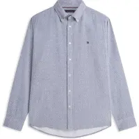 Tommy Hilfiger Flex Dobby Sf Shirt Carbon Navy Größe: XL | Casual hemden Outlet | Herren | Blau