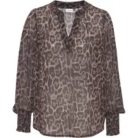 LASCANA mit Leodruck und V-Ausschnitt, Damenbluse, elegant-chic