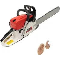 OEM Benzinmotorsäge, 2kW Leistung, 52cc Hubraum, 7500 U/min Geschwindigkeit, 550ml Kraftstoffkapazität, Einzylinder-Motor