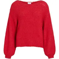 Vila Vimarley U-boot-ausschnitt Strickpullover