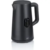 kela Wasserkocher Santos 1,5 L schwarz LED-Display 10138