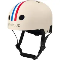 Banwood Fahrradhelm - Classic+ - Streifen - - One Size - Fahrradhelme