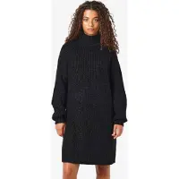 Noisy May Strickkleid "NMTIMMY L/S KNIT DRESS NOOS" Kunstfaser, relaxed fit