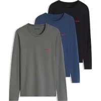 HUGO Langarmshirt "LS-SHIRT RN TRIPLET" Set