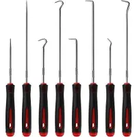 OEM 8-teiliges Haarschleif- und Pickset für Präzisionsarbeit, ideal für Autoreparaturen und das Entfernen von Schläuchen und O-Ringen