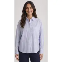 Weekend Max Mara für Damen. 2625116052650 Wkdovatta Hemd (40), Blau, Lässig, Baumwolle, Langarm