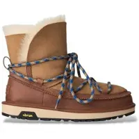 Ugg für Damen. 1180394 Classic Tread Boot Lederstiefel braun (36), Wohnung, Schnürsenkel, Lässig