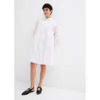 Bonprix Hemdblusenkleid Oversize-Passform, mit Hemdblusenkragen