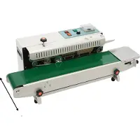 OEM Kontinuierlicher Bandversiegeler, Automatischer Betrieb, Einstellbare Temperaturregelung, WEISS