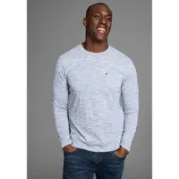 Bruno Banani Langarmshirt Langarmshirt aus melierter Ware
