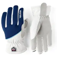 Hestra - Kid's XC Tracker 5 Finger - Handschuhe Gr 6 grau/weiß
