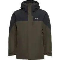 Jack Wolfskin Romberg 2 3IN1 Jacket M obsidian moss (E0205) S