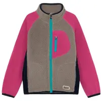 Color Kids - Kid's Teddy Jacket with Fleece Sleeves - Fleecejacke Gr 92 bunt