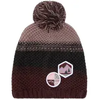 Color Kids - Kid's Hat Colorblock - Mütze Gr 54 cm braun