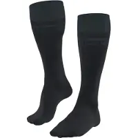 Falke SK7 Race Herren Ski Kniestrümpfe, 39-41, Schwarz