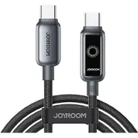 JOYROOM USB-C auf USB-C Schnellladekabel 100 W, 1,2 m - Schwarz