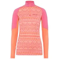Kari Traa - Women's Malia Half Zip - Merinounterwäsche Gr M rot