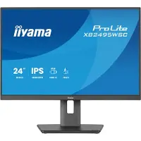 Iiyama ProLite XB2495WSC-B1, 61,2 cm (24.1"), 1920 x 1200 Pixel, WUXGA, LED, 4 ms, Schwarz
