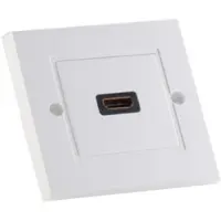 S-Conn S/CONN 79500-1, HDMI, Weiß, 85 mm, 85 mm, 1 Stück(e)